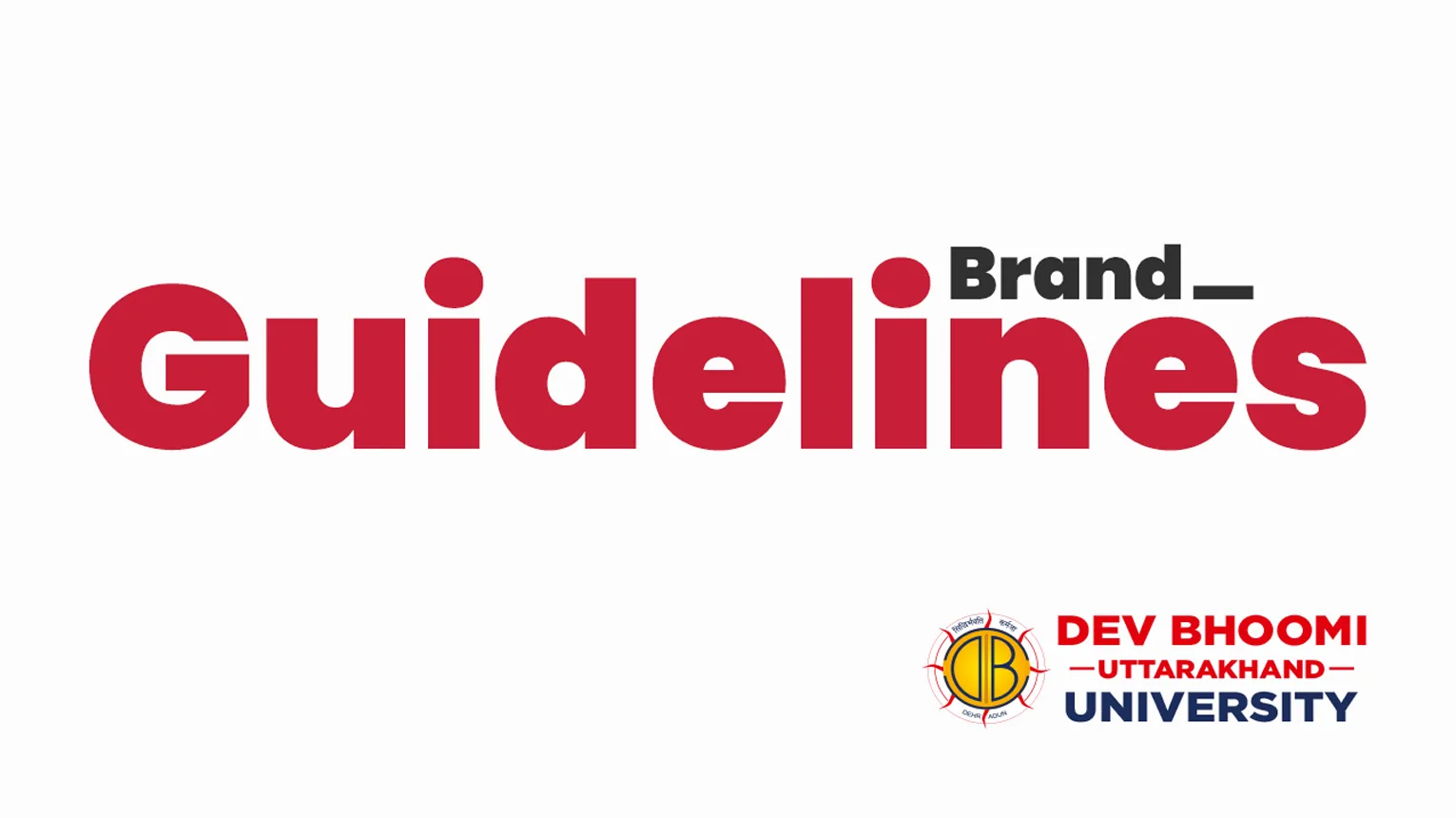 Dev Bhoomi Uttarakhand University brand mark